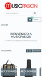 Mobile Screenshot of musicpasion.com